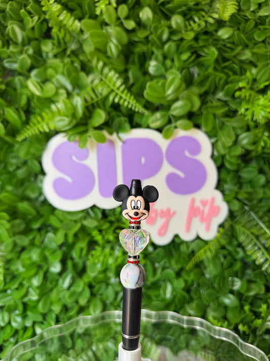 Boy mouse - Beaded pen