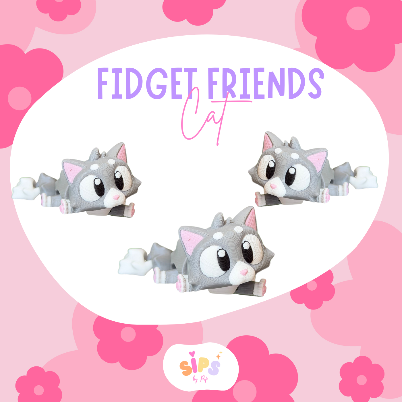 Small Fidget Friend - Cat