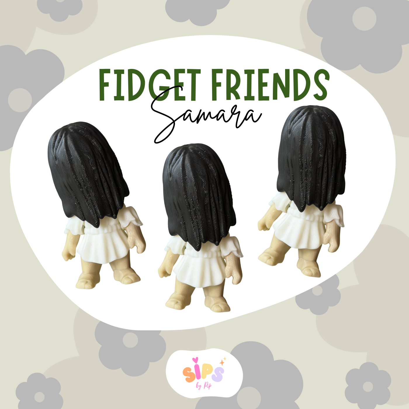 Horror Fidget Friend - Samara