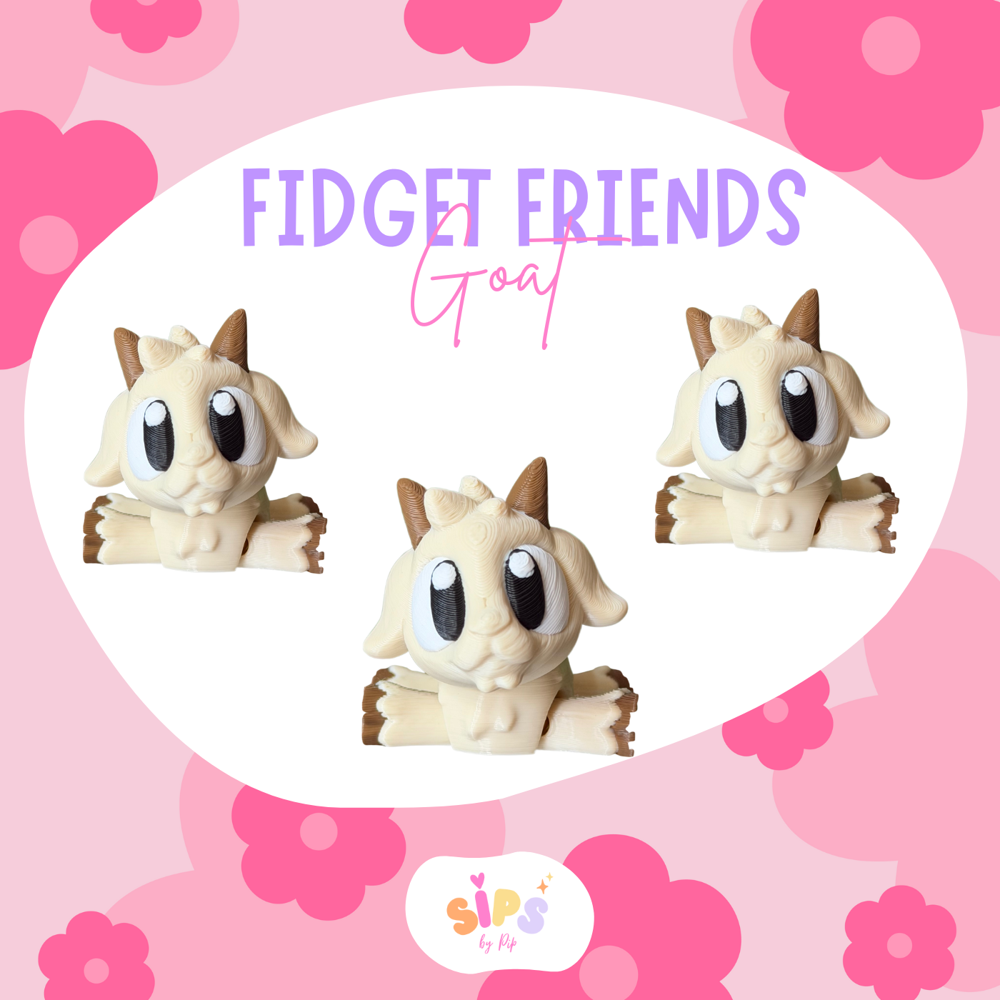 Small Fidget Friend - Goat