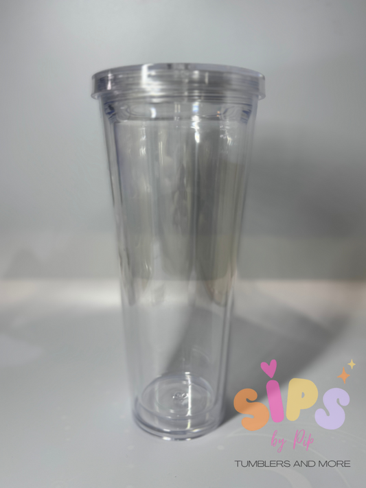 24oz Acrylic stadium snow globe