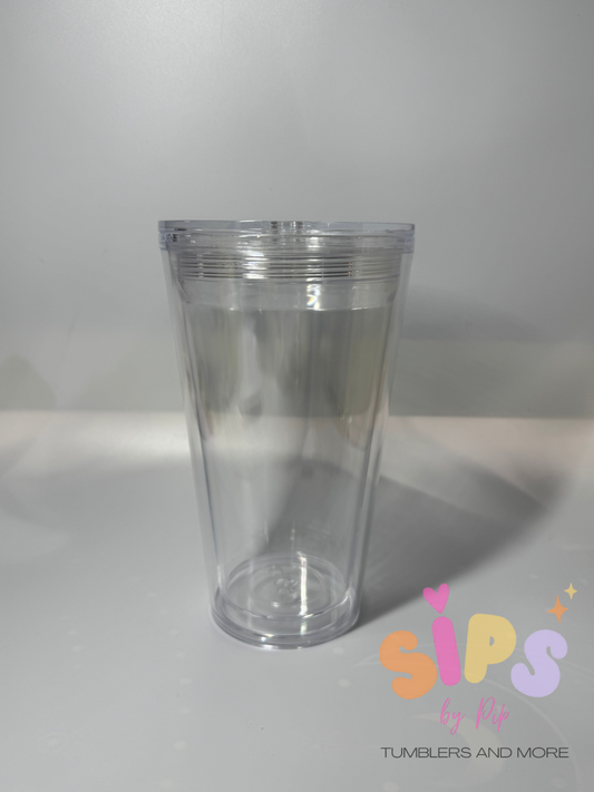 16oz Acrylic Stadium snow globe