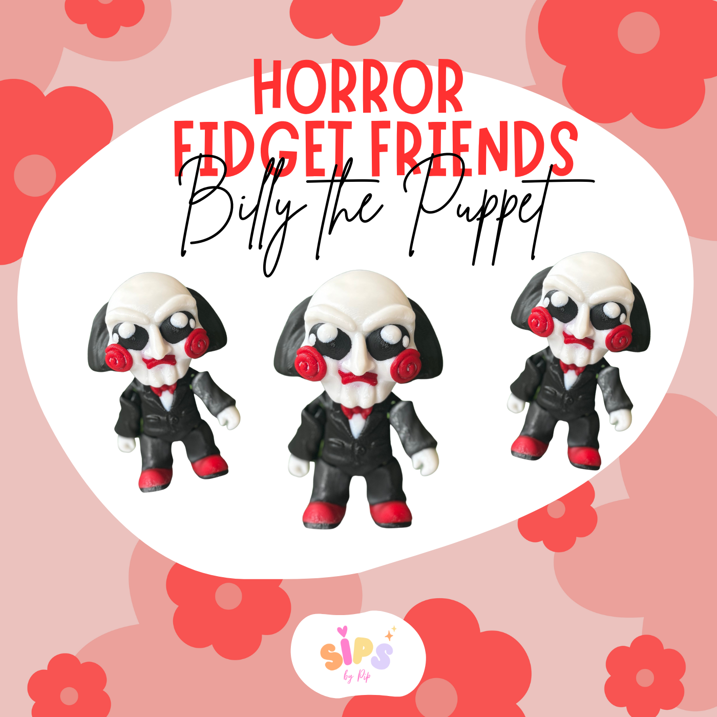Horror Fidget Friend - Billy the Puppet