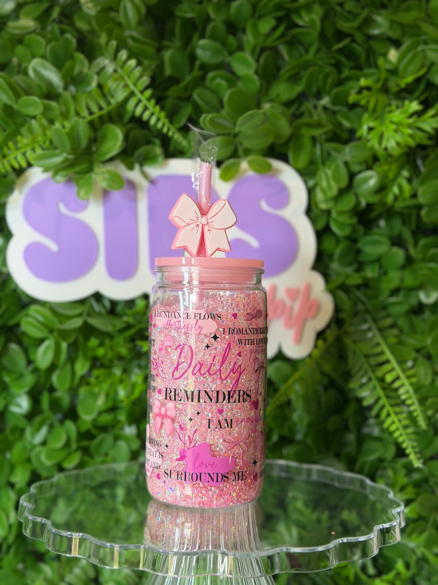 Daily reminders - 16oz acrylic