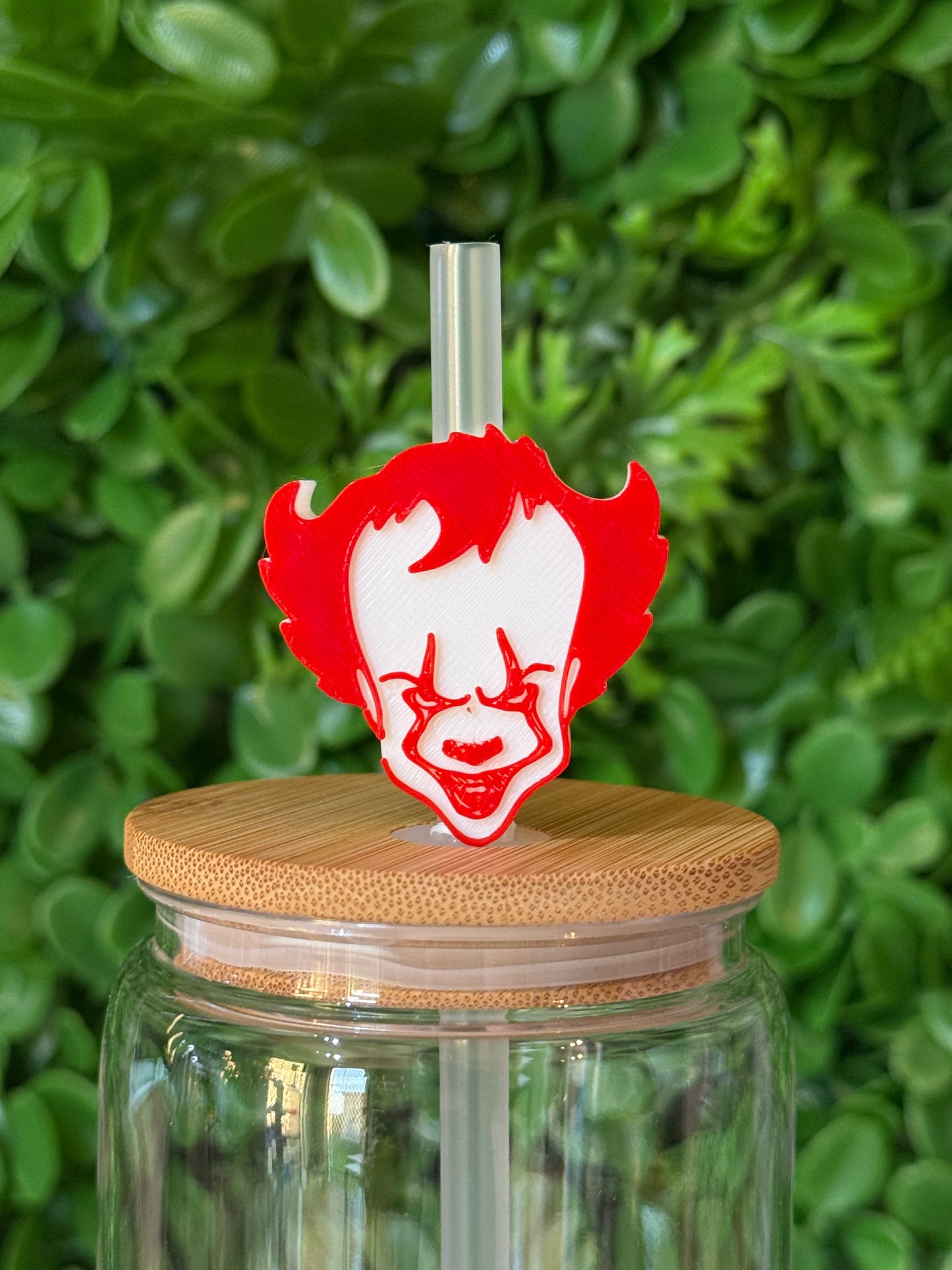 Kreepy Klown - 3D Straw Topper