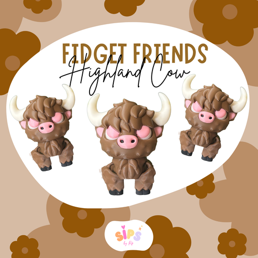 Fidget Friend - Highland Cow