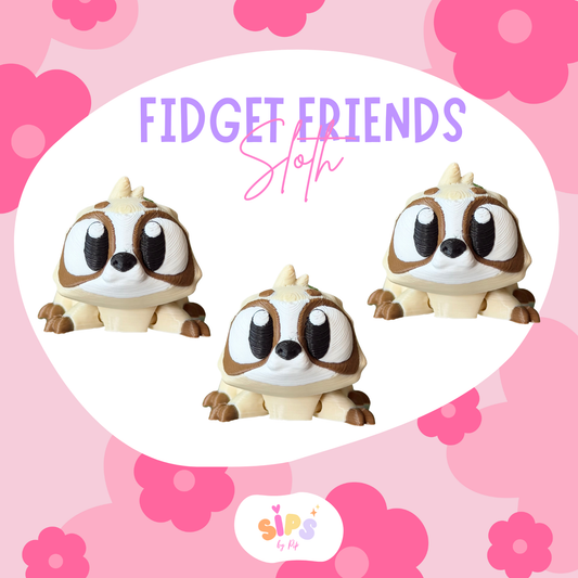 Small Fidget Friend - Sloth