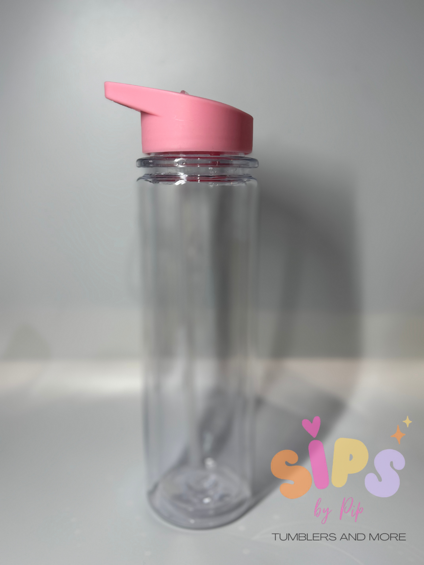 15oz Acrylic tall drink bottle snow globe