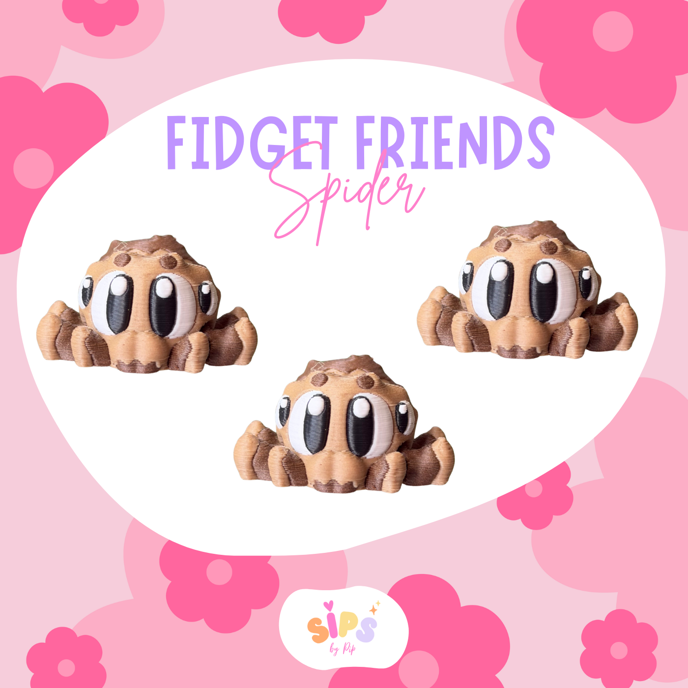 Small Fidget Friend - Spider