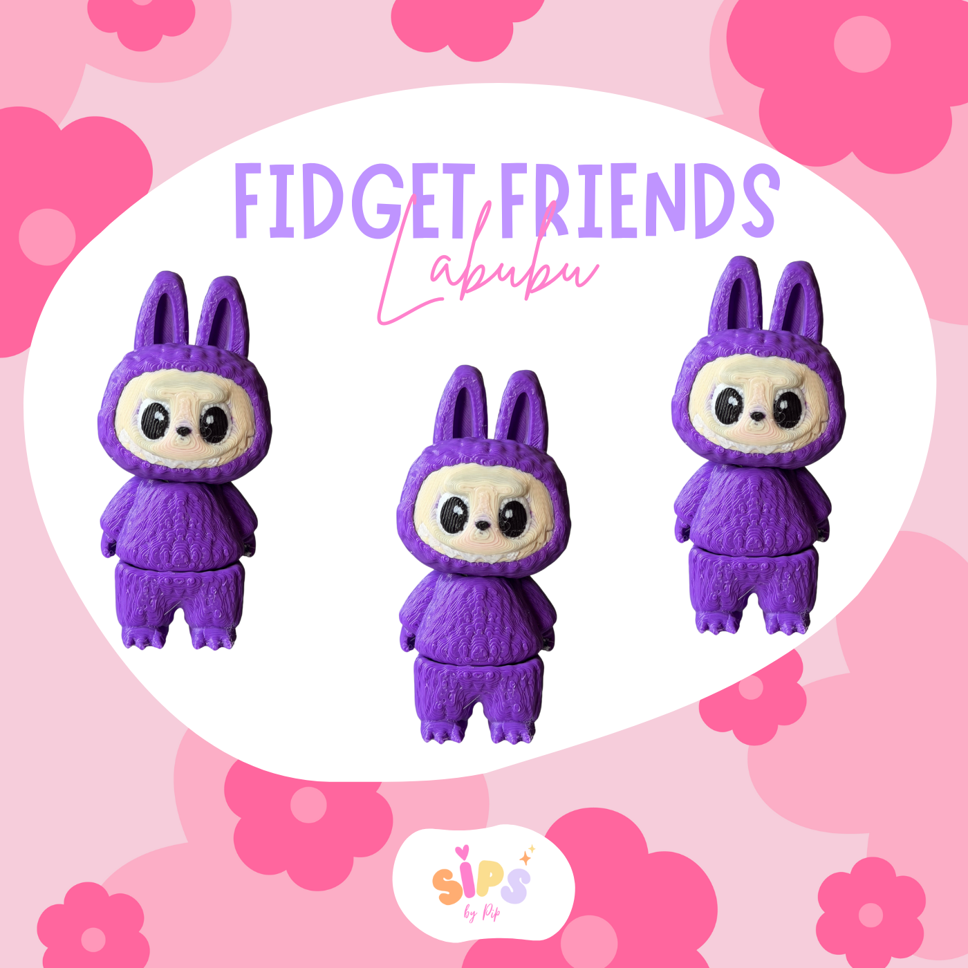 Small Fidget Friend - Labubu