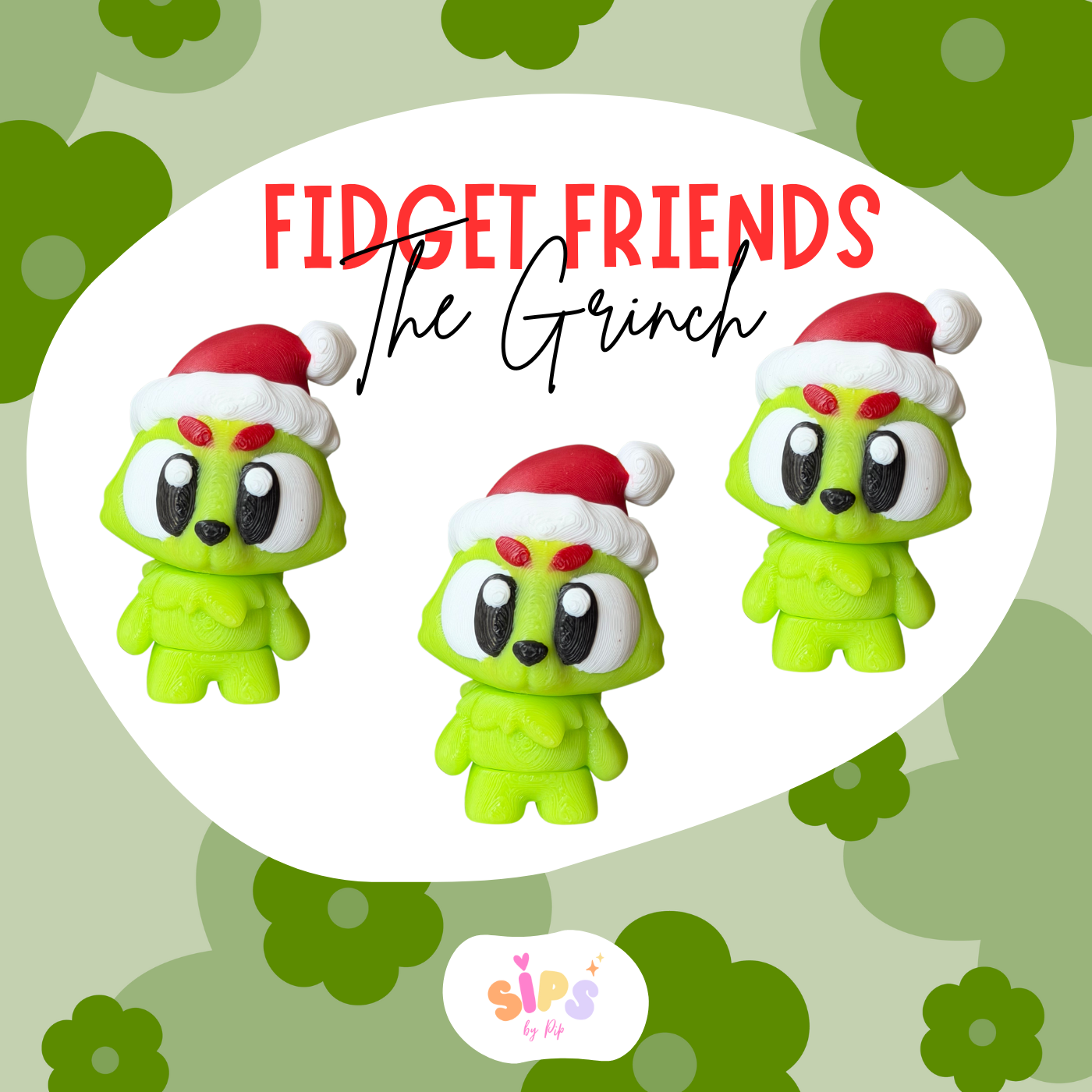 Small Fidget Friend - The Grinch