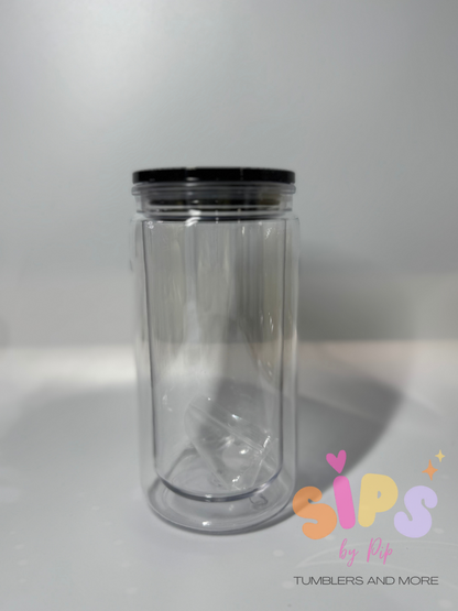 16oz Acrylic snow globe