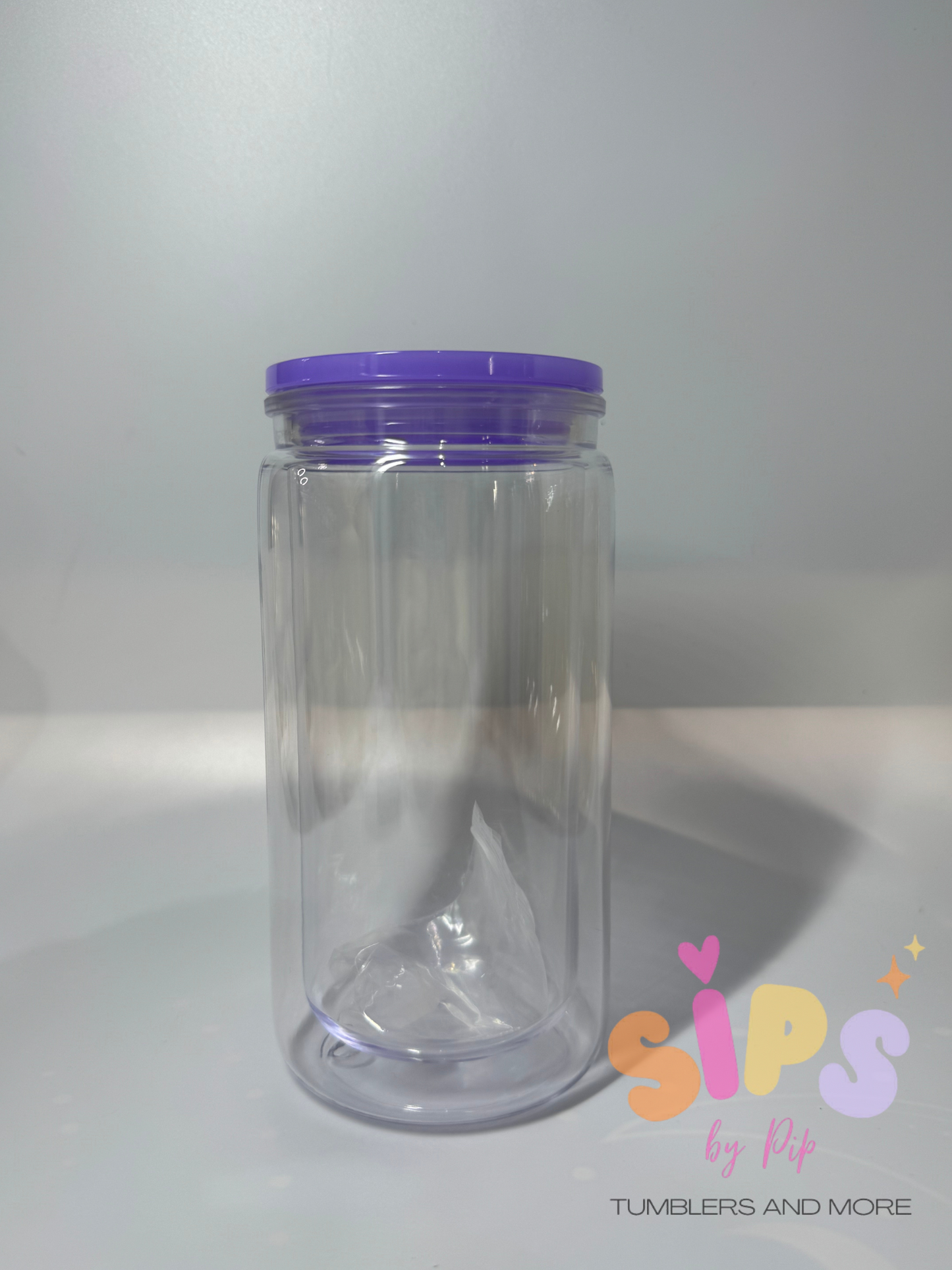 16oz Acrylic snow globe
