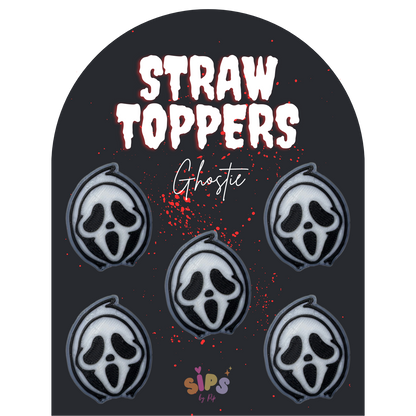 Ghostie - 3D Straw Topper