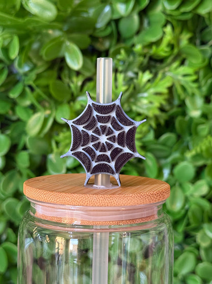 Web - 3D Straw Topper