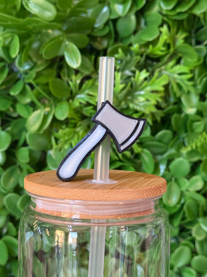 Hatchet - 3D Straw Topper