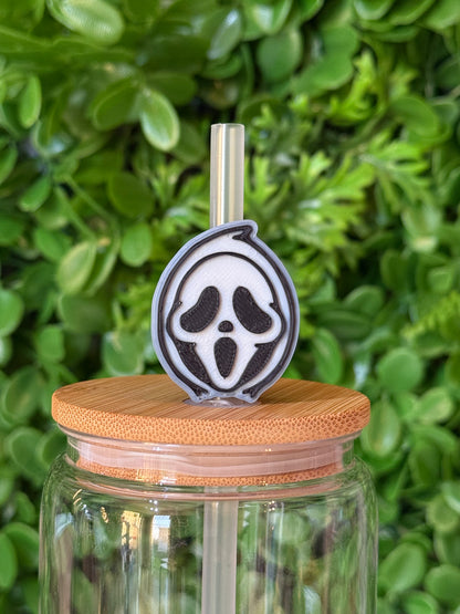 Ghostie - 3D Straw Topper